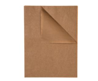 LIVSMEDELSPAPPER VAXAT 24X36 CM BRUN