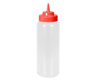 SQUEEZE BOTTLE RED X-LARGE 946 ML
