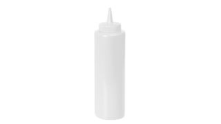SQUEEZE BOTTLE CLEAR MEDIUM 355 ML