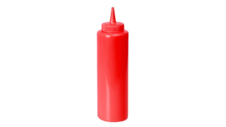 SQUEEZE BOTTLE RED SMALL 240 ML