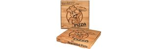 PIZZAKARTONG Bon Appetit 30x30x3,5cm 100-p