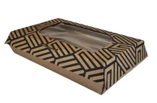 Sushibox kart 214x135x50 600ml 12bitar 200-p