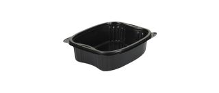 Mikroform Bistro 900 ml svart 300p