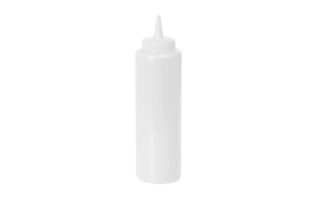 SQUEEZE BOTTLE CLEAR SMALL 240 ML