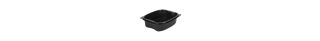 Mikroform Bistro 900 ml svart 300p