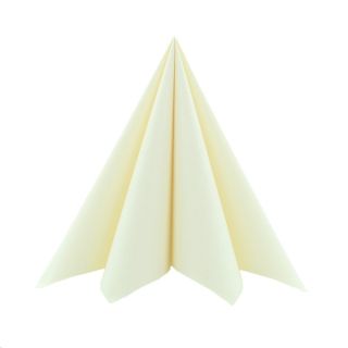 Servett 40x40 Airlaid Creme 300p