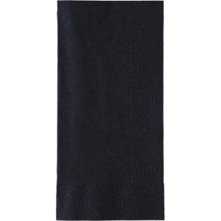 SERVETT 39x39 SVART 3-LAG 1/8 VIKT 1000-P