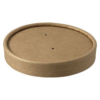 LOCK TILL SOPPBÄGARE 250-500 ML BRUN 500-p