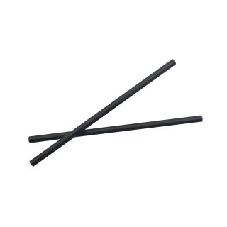 Sugrör Papper Svart Ø6x155 250-p