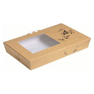 Sushibox kart fönster 320x200x50ml 30bitar 70-p