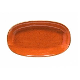 BONNA TERRACOTTA OVAL TALLRIK 24X14CM 12 PACK