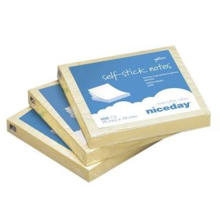 Notisblock 76x76mm 12-p