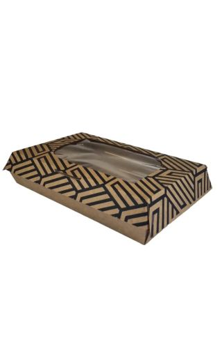 Sushibox kart 214x135x50 600ml 12bitar 200-p