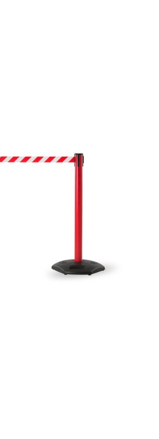 STOLPE WORKER – RÖTT/VITT BAND