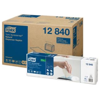 DISPENSERSERVETT TORK XPRESSNAP 1-LAG BRUN