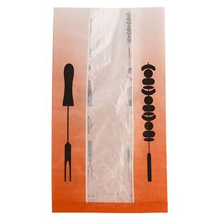 Grillpåse fönster 3 kg med dekor 500-p