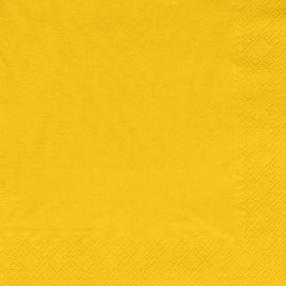 SERVETT 24x24 3-LAG GUL