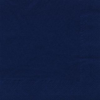 SERVETT 3-LAG MÖRKBLÅ 1000ST