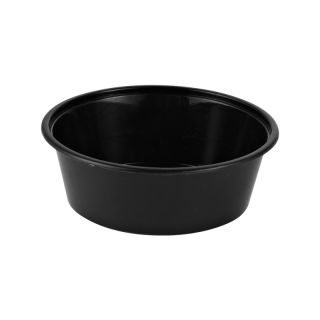 MIKROFORM RUND 300 ML SVART 500st