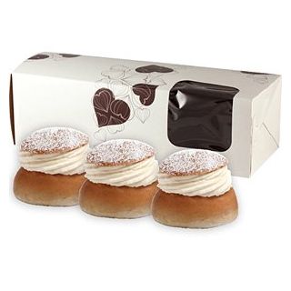 SEMLEKARTONG MED FÖNSTER 3-PACK