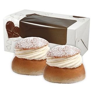 SEMLEKARTONG MED FÖNSTER 2-PACK