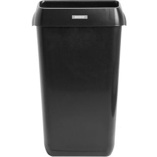 Papperskorg med lock Katrin 25-lit svart