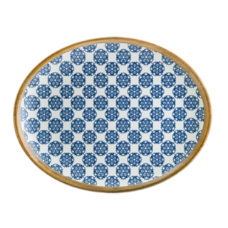 BONNA CALIF LOTUS TALLRIK OVAL 25 x 19CM 6 PACK