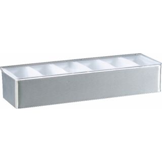 COCKTAIL DISPENSER 6 INSERTS STEEL