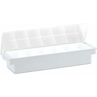 COCKTAIL DISPENSER WHITE 6 INSERTS