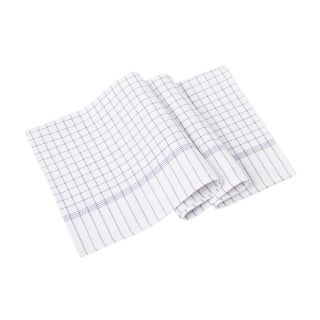 KÖKSHANDDUK BLÅ RUTA 50X70 CM 6-P