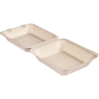 HÄMTBOX BIOPAK 1000ML BRUN 223x200x75MM 150-P