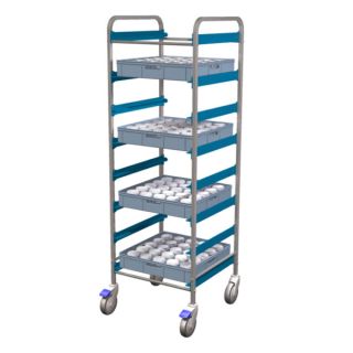 KORGVAGN HÖG 46 x 46 CM DISKKORG