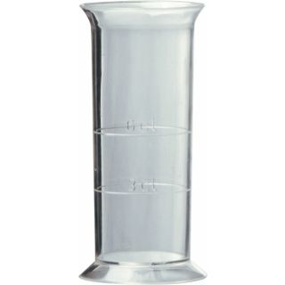 MEASURING GLASS PLASTIC 3-6 CL