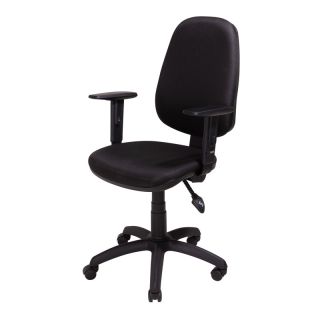 NANTES – EN OKOMPLICERAD KONTORSSTOL MED ARMSTÖD SVART