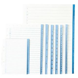 PÄRMREGISTER A4 PAPPER A-Ö